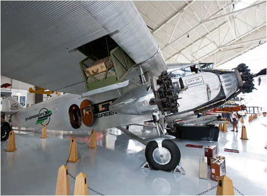 Ford Trimotor evergreen air & space museum pictures