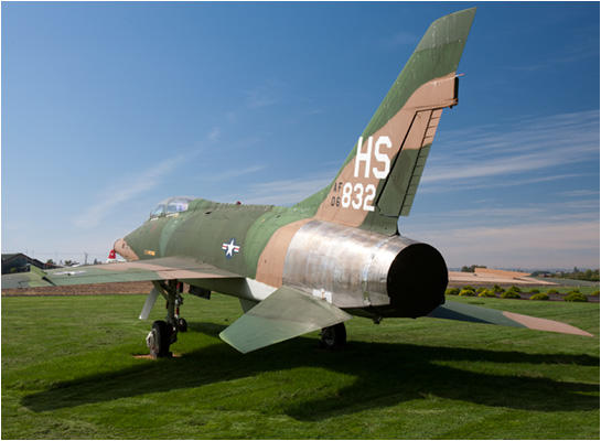 Super Sabre jet fighter pictures