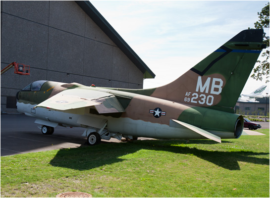 A-7D Corsair pictures evergreen