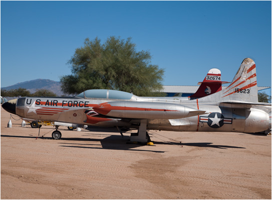 Lockheed F-94C Starfire pima pictures