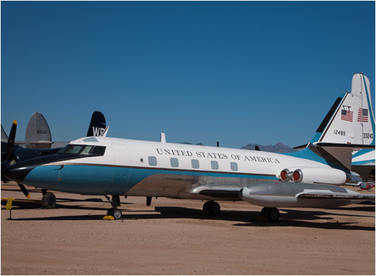 Lockheed Jetstar pictures pima