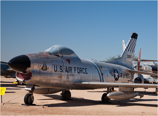 North American F86L Sabre pictures
