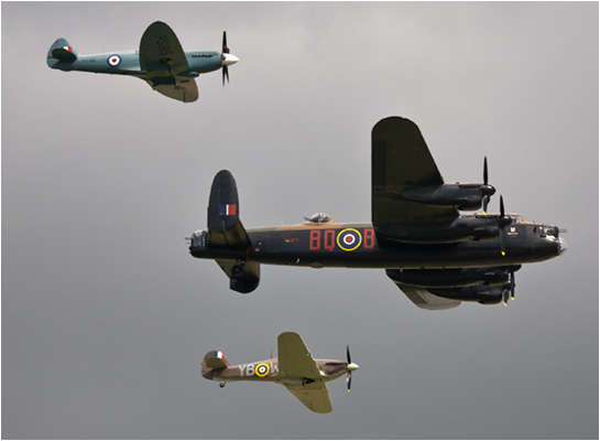 Battle Of Britain Memorial Flight Lancaster