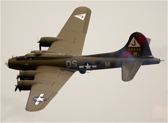 Pink Lady B17 Flying Fortress