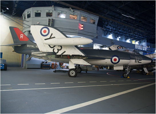 Supermarine Scimitar attack aircraft royal navy yeovilton