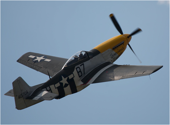 North American P51D Mustang Fearless Frankie 