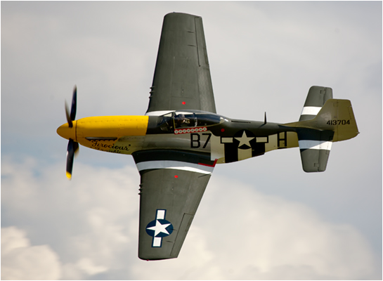 North American P51D Mustang Fearless Frankie 