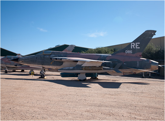 Thunderchief F105D pictures pima